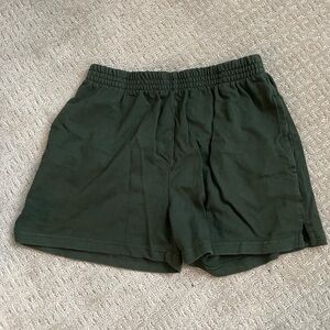 Brandy Melville Rosa Sweatshorts - Green
